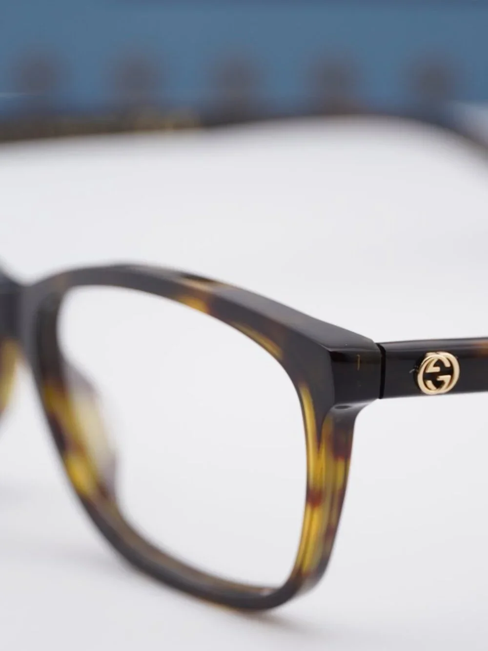 Gucci GG0613O 002 Rectangle Eyeglasses 52mm - Havana